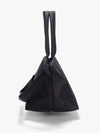 Amu Sleek Nylon Black Bag