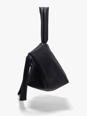 Amu Sleek Nylon Black Bag