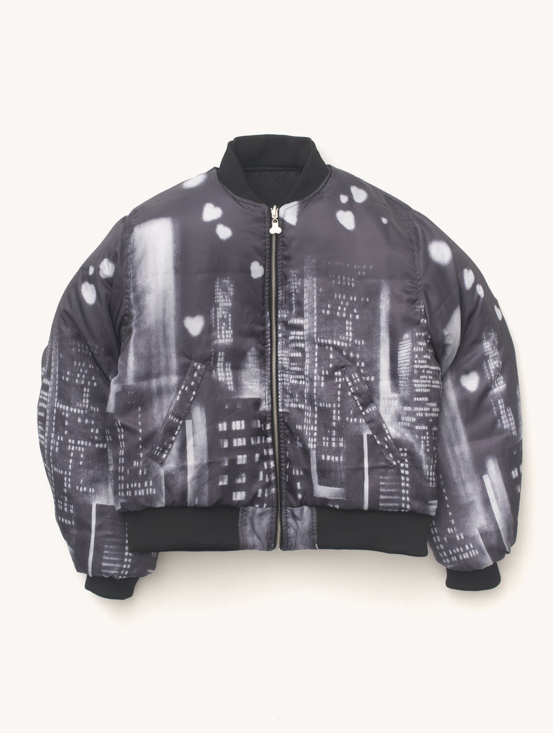 City Sensations Reversible Bomber Jacket