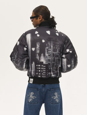 City Sensations Reversible Bomber Jacket